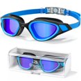 thumbnail image 1 of Gafas de natación Freela, lentes azules polarizadas, antivaho, protección UV, 1 of 7