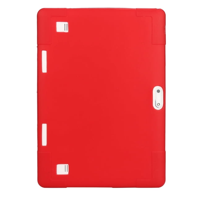 Funda protectora de 10 pulgadas, resistente a caídas y golpes, funda universal de silicona para tableta, funda plana de cuero