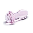 thumbnail image 4 of gl??s 5 Inch Rosebud Glass Butt Plug, 4 of 5