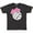 Retro Heather Black, variant on Inktastic Volleyball with Pink Bow T-Shirt