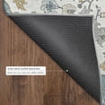 thumbnail image 6 of Addison Rugs Mayfield Premium Machine Washable Traditional Traditional Teal Rectangle Rug, 10' x 14', 6 of 8