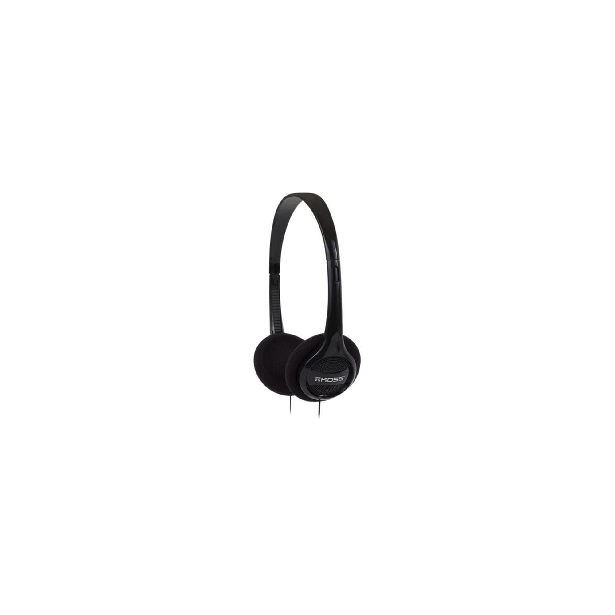 Koss KPH7 On-Ear Portable Lightweight Stereo Headphones, Black