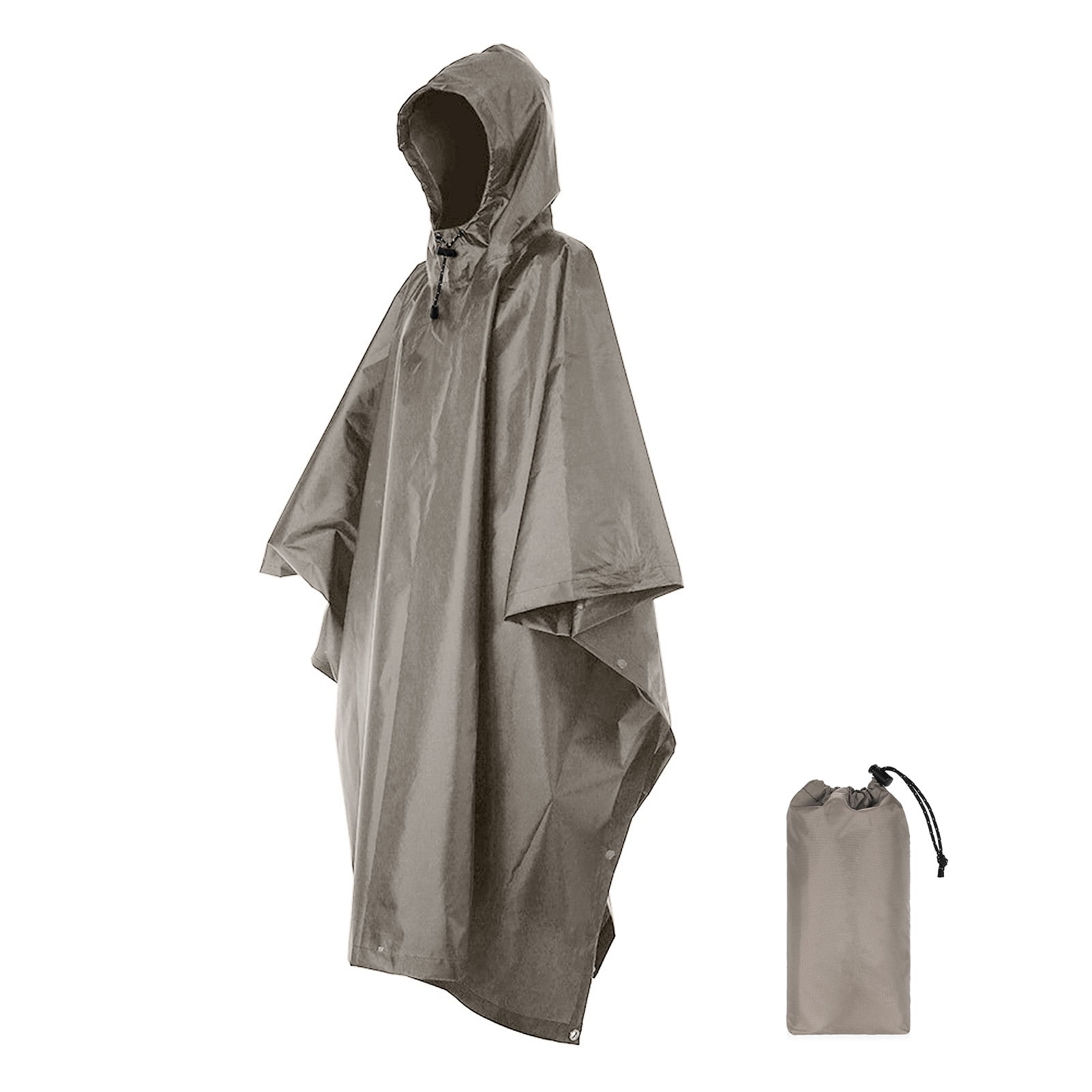 新品 ENFOLD Rain Poncho Coat TOMSHOO Multifunctional Raincoat with Hood Hiking Cycling