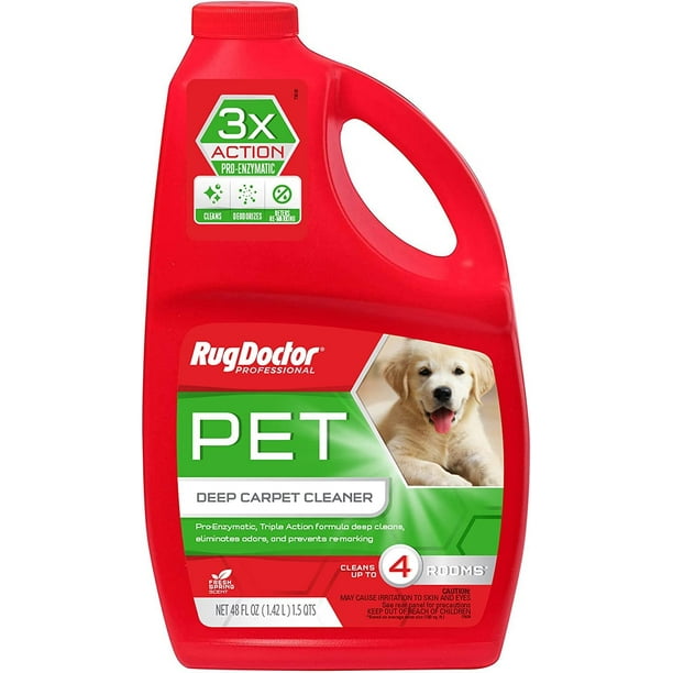 Rug Doctor Triple Action Deep Carpet Cleaner For Pet Stains, Eliminates