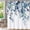 Blue, variant on Shower Curtain Blue Eucalyptus Shower Curtains for Bathroom, Watercolor Leaf Shower Curtain Sets Waterproof Plant Shower Curtain Leaves Fabric Cloth Bathroom Curtains 72x72 inch with Hooks