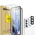 thumbnail image 1 of [2+2Pack] for Samsung Galaxy S22 Screen Protector and Camera Lens Protector, 9H Tempered Glass Film, Anti-Scratch, Case Friendly, Easy Installation, Bubble Free, 1 of 8