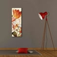 thumbnail image 4 of Epic Graffiti 'Poesie Florale Panel I' by Lisa Audit, Canvas Wall Art, 12"x36", 4 of 8
