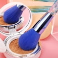 thumbnail image 4 of Juego de 10 brochas de maquillaje con mango transparente de cristal, brocha para base, corrector y sombra de ojos., 4 of 6