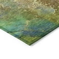 thumbnail image 3 of Addison Rugs Chantille Indoor/Outdoor Transitional Abstract Green Machine Washable Rectangle Rug, 3' x 5', 3 of 8