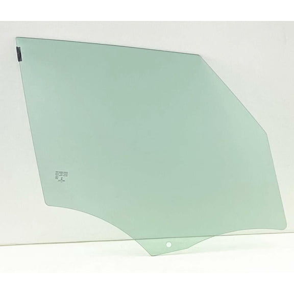 Passenger Right Side Front Door Window Door Glass Compatible with Fiat 500L 2014-2021 Models