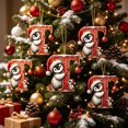 thumbnail image 5 of Penguin Letter Christmas Ornament,2D Personalized Initial Hanging Ornament for Christmas Tree,DIY Xmas Decor,Holiday Gift for Family,Friends(T), 5 of 7