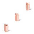 thumbnail image 4 of Guardoinrt Small Fan Handheld Foldable Dual Head Strong Power Fans for Airplane Travel Pink 3000 mA 3Set, 4 of 6