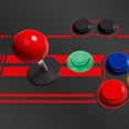 thumbnail image 1 of CATIEBYE 12 Pcs Interrupteurs à Bouton-Poussoir Réglables pour Machines de Jeu Offrant une Réactivité Précise, 1 of 8