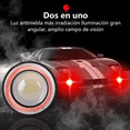 thumbnail image 4 of 2pz Faros  Bloosom Antiniebla 3.5¨ Auxiliares Ojo De Angel Color Auto Rojo, 4 of 4