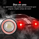 thumbnail image 4 of 2pz Faros  Bloosom Antiniebla 3.5¨ Auxiliares Ojo De Angel Color Auto Rojo, 4 of 4