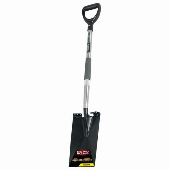 Truper 10 x 7.25 x 27 in. D-Handle Garden Spade Steel Steel, Assorted