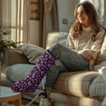 thumbnail image 2 of COEQINE Breast Cancer 2 Pieces Leg Cast Cover Butterfly Pink Ribbon Adult Cast Covers Soft Fabric Leg Plaster Sleeve Fashionable Leg Cast Cover Sock Gifts for Women Size S, 2 of 7