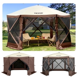 Bâche de tente de camping imperméable 3 x 4,5 m, tissu Oxford Ripstop