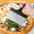 thumbnail image 4 of Plancha Scraper, Plancha Scraper for Stainless Steel Plate Professional Plancha Scraper Plancha Scraper with Handle, Stainless Steel Plancha Scraper, Barbecue Grill Scraper Cleaning Tool, 4 of 5