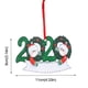 thumbnail image 3 of Fiudx Liquidación De Ahorros De Verano Adornos Navideños Personalizados De Familia Sobrevivida 2020, 3 of 3