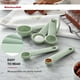 thumbnail image 4 of Juego de cucharas dosificadoras KitchenAid Universal, 5 piezas, color pistacho, 4 of 4