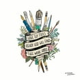 thumbnail image 2 of Norman, Michele 15x15 White Modern Wood Framed Museum Art Print Titled - Have Thy Tools Ready, 2 of 4