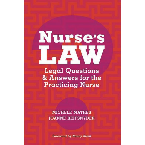 Nurses Law Legal Ques & Answ F (Paperback)