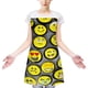 thumbnail image 5 of Emoji delantal temático para cocinar, esencial para el hogar, delantal de barbacoa/bufanda de cocina con bolsillos para hombres y mujeres, regalo para el hogar, 5 of 6