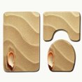 thumbnail image 1 of 3pcs Non-Slip Bath Mat Bathroom Kitchen Carpet Doormats Decor, 1 of 1
