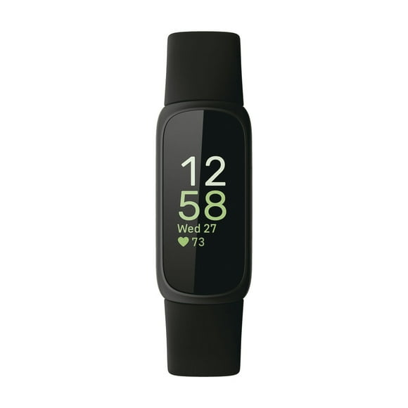Remis à Neuf Fitbit FB424BKBKFRCJK Inspire 3 Traqueur de Mise en Forme, Noir avec Bracelet Zen Minuit