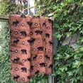thumbnail image 4 of Denali Home Collection Denali Wilderness Walk/Chocolate Microplush Blanket, 4 of 4