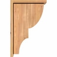 thumbnail image 3 of 7 1/2"W x 14"D x 22"H Ridgewood Smooth Corbel w/Backplate, Western Red Cedar, 3 of 9