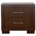 thumbnail image 6 of Jessica 5-piece Eastern King LED Bedroom Set Cappuccino, 6 of 18