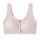 thumbnail image 1 of HongQid Front Closure Bra for Women Seamless Straps Bralettes Everyday Basic Sleeping Bras, 1 of 4