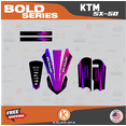 thumbnail image 3 of Kalair GFX Graphics Kit for Ktm 50SX MINI Bold Series, 3 of 5