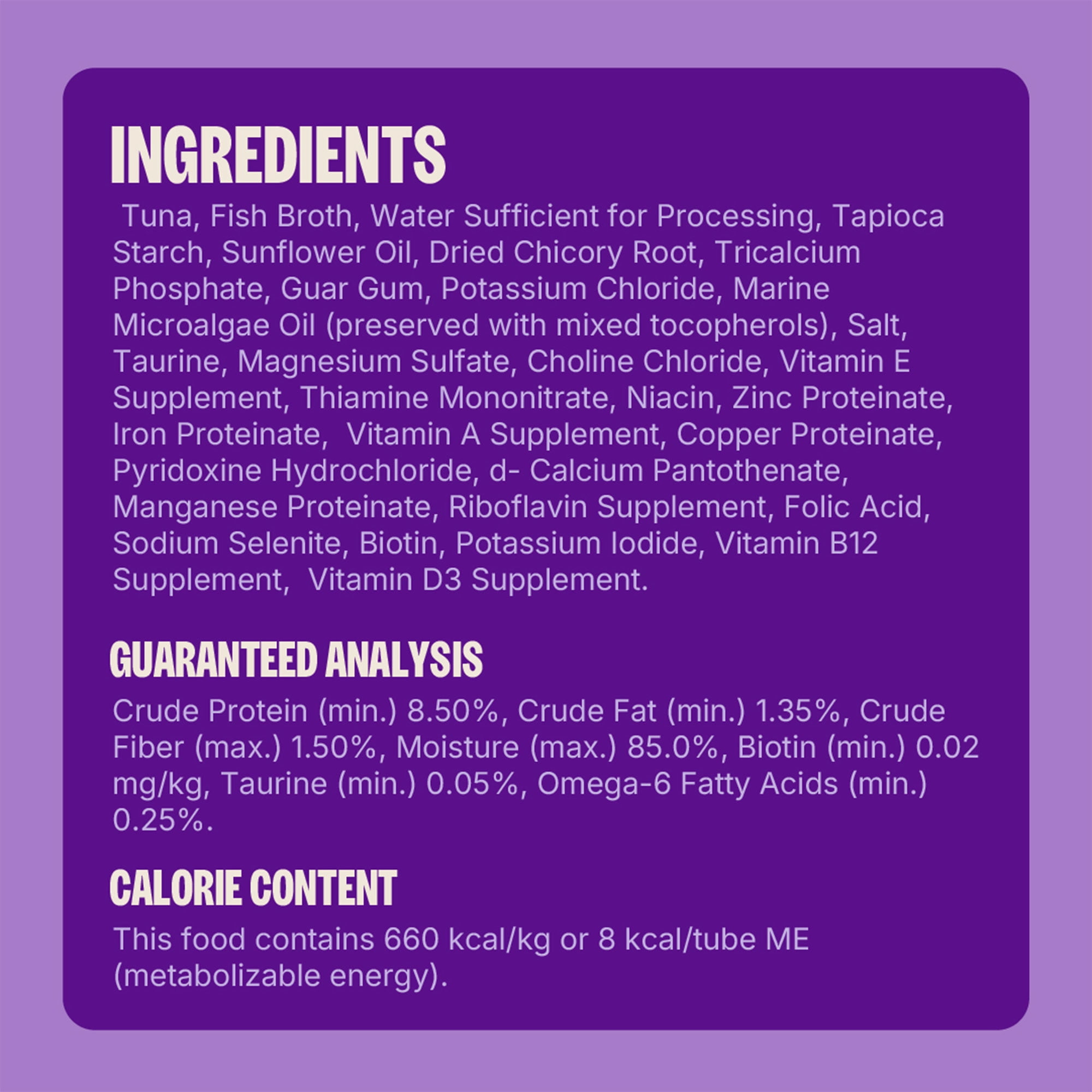 Wellness Lickable Soft Puree Cat Treats, All Lifestages, Kitten to Senior, Natural, Grain Free, Tuna Flavor, 0.4 oz, Pack of 6 Tubes