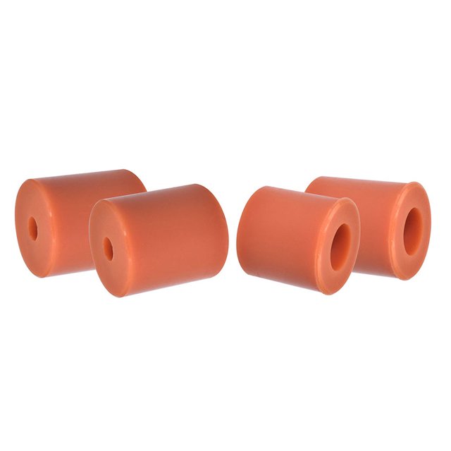 Moyic 4 Uds impresora 3D cama de calor nivelación de silicona columna estable amortiguador resistente al calor para Prusa I3 Anet A8 Wanhao D9 Impresoras 3D marrón