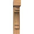 thumbnail image 2 of Ekena Millwork 7 1/2"W x 32"D x 36"H Merced Block Smooth Bracket w/ Offset Brace, Western Red Cedar, 2 of 25