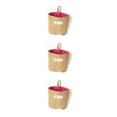 thumbnail image 3 of Ounissouiy Living Room Wall Hanging Pocket Storage Linen Organizer Sack Bras Sundries Clothes Bag Basket Cotton Tabletop Decoration Type2 NO2, 3 of 6