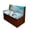 Coastal Beach Turtle & Palm Print, variant on XYZCANDO Camper Cushion Covers, Compatible with Bench Seats Furniture, RV Booth Seat Covers for RV Camper Car Bench RV Sofa Washable