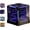Blue, variant on 4D Tesseract Cube Lamp, Infinite Space LED Light, Touch Dimmable, USB-C Rechargeable Futuristic Desk Decor Lamp（Blue）