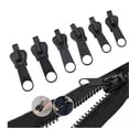 thumbnail image 3 of Fix A Zipper 6 Pack Zip Rescue Instant Repair Kit Replacement Black G, 3 of 5