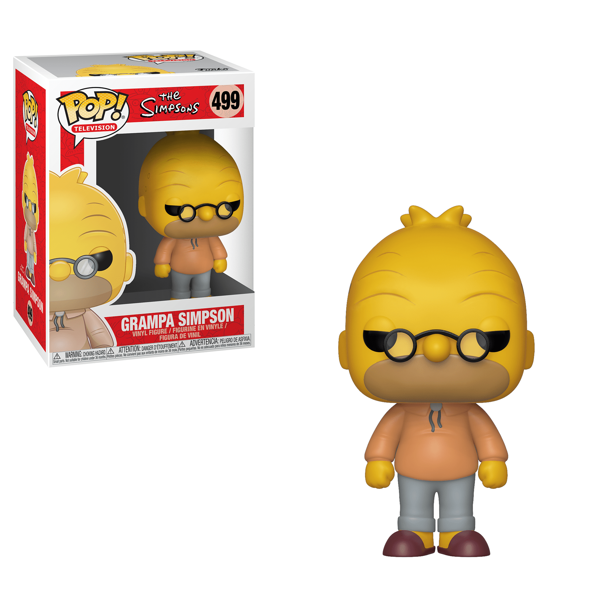 Funko POP! Animation: Simpsons S2 - Abe - Walmart.com - Walmart.com