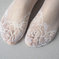 thumbnail image 4 of 5Pairs Lace Ankle Socks For Women - Ruffle Socks Women,Fishnet Ankle Women Socks, 4 of 9