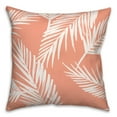 thumbnail image 2 of Creative Products Nature Palm Coral 18x18 Spun Poly Pillow, 2 of 3