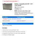 thumbnail image 2 of Radiator - Compatible with 2007 - 2011 GS450h 2008 2009 2010, 2 of 2