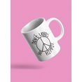 thumbnail image 3 of Don't Worry, Be Hippie Mug  -Image by Shutterstock,, 3 of 4