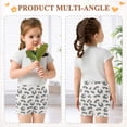 thumbnail image 3 of joogoo Vintage Crab Print Girls Lined Shorts Bike Dance Bottoms 4T, 3 of 7