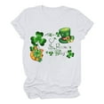 thumbnail image 2 of DPTALR Women Summer Half Sleeve Pullover Solid Color Casual Blouse Tops, 2 of 4