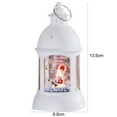 thumbnail image 6 of sunsanly Christmas LED Lamp Tealight Soft-Lighting Flicker Free Battery Powered Portable Santa Claus Lantern Hanging Ornament, 6 of 8